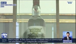 Cette bouteille de whisky de 1926 pourrait briser un record de vente en dépassant le million de dollars