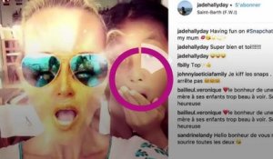 PHOTOS. "Je vous aime tellement" : Jade Hallyday, ses plus belles déclarations d'amour à Johnny et Laeticia sur Instagram