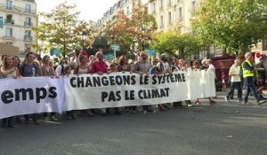 Marche pour le climat : 14.500 manifestants à Paris