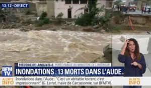 Inondations dans l'Aude: le ministère de l'Intérieur confirme le nouveau bilan de 13 morts