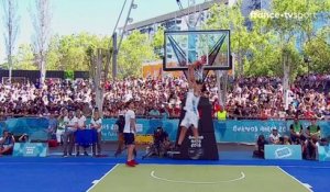 JOJ / Basketball : L'énorme dunk de Ruesga !!