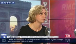 Lutte contre les inondations : "nous sommes en train d’organiser le départ des habitants de certaines zones inondables" explique Valérie Pécresse