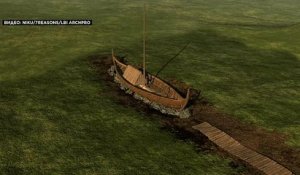 Les restes d'un bateau viking découverts en Norvège