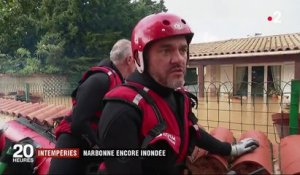 Intempéries dans l'Aude : Narbonne encore inondée