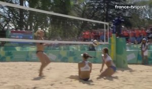 JOJ / Beach-volley : Norvège et USA se livrent un vrai duel !!