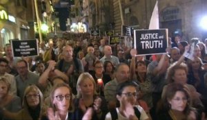 Journaliste tuée à Malte : dans la rue pour réclamer "justice et vérité"