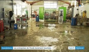 Inondations : les entreprises de l’Aude durement touchées