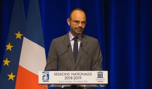 Discours d'Édouard Philippe devant les sessions nationales 2018-2019 de l'IHEDN et de l'INHESJ