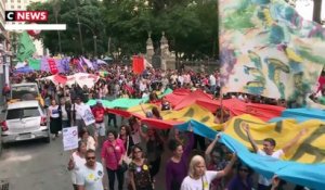 Grande manifestation au Brésil contre l'extrême droite