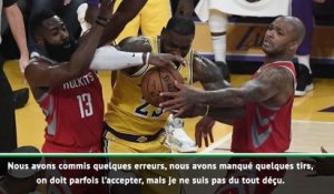 Lakers - LeBron : "Nous devons continuer à nous améliorer"