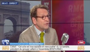 Gilles Le Gendre affirme que "l'attitude de Jean-Luc Mélenchon n'est certainement pas un exemple"