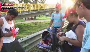 Immigration : les Honduriens poursuivent leur marche vers les Etats-Unis