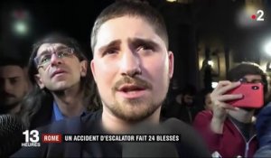 Rome : 24 blessés après un accident d'escalator dans le métro