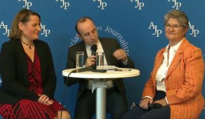 Conférence de presse de l'AJP : Mme Valérie Rabault, député du Tarn-et-Garonne, présidente du groupe socialistes et apparentés  - Mercredi 24 octobre 2018