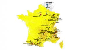 Tour de France 2019 : la carte du parcours en vidéo !