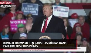 Donald Trump accuse les médias après l'affaire des colis piégés (vidéo)