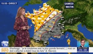 La météo pour ce samedi 27 octobre 2018