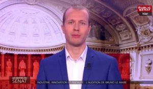 Industrie, innovation et fiscalité : l'audition de Bruno Le Maire - Les matins du Sénat (31/10/2018)