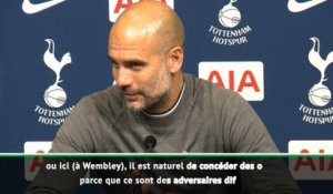 10e j. - Guardiola : "C'est normal de concéder des occasions face à Tottenham"