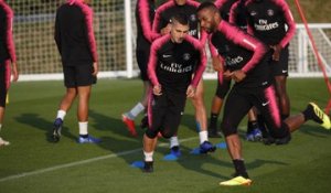 Replay : La séance d'entraînement avant Paris Saint-Germain - Lille