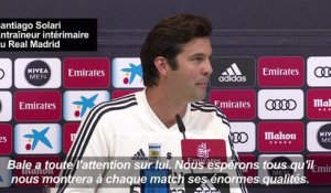 Football/Real Madrid: Solari vante les mérites de Bale