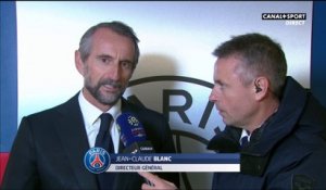 Jean-Claude Blanc, directeur générale du PSG, se confie à CANAL+