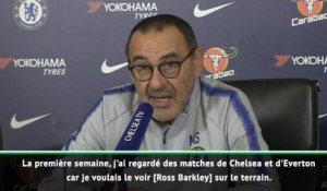 Chelsea - Sarri : "Barkley est en train de devenir un joueur très important"