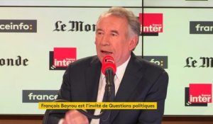 François Bayrou : "La réforme des régions est une honte et un échec"