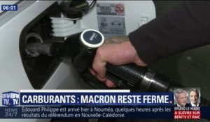Carburants: Emmanuel Macron reste ferme