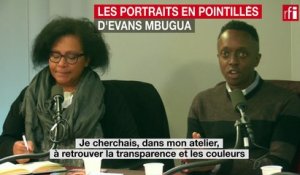 Les portraits en pointillés d'Evans Mbugua