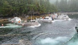 Ouverture de la pêche au saumon à 8h00 - Alaska