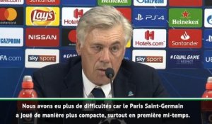 Groupe C - Ancelotti : "Le PSG a joué de manière plus compacte"