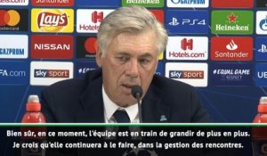 Carlo Ancelotti : "L'équipe est en train de grandir"