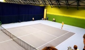 Tennis : la pathétique et ridicule célébration de Jurij Rodionov