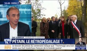 Pétain: Emmanuel Macron "n'a aucune conviction, il dit tout et son contraire", Éric Zemmour