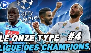 L'équipe-type de la 4e journée de la Ligue des Champions