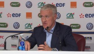 Bleus - Deschamps justifie ses choix