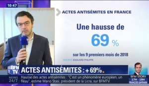 Agressions, tags, lettres... Le président de la Licra confirme la forte hausse d'actes antisémites en France depuis le début de l'année