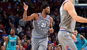 NBA - Embiid monstrueux pour résister aux Hornets