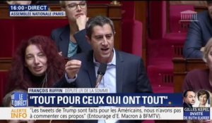 Carburants: François Ruffin interpelle le gouvernement. "Rendez l'ISF d'abord !"