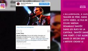 David Hallyday : découvrez son nouveau clip en hommage à Johnny