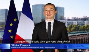 Elections professionnelles 2018 : le message d'Olivier Dussopt