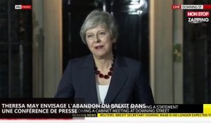 Theresa May envisage d'annuler le Brexit dans une conférence de presse (vidéo)