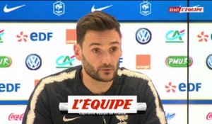 Lloris «Répondre aux exigence du très haut niveau» - Foot - Bleus - L. nations