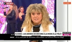 EXCLU - La chanteuse Sloane dans "Morandini Live": "J'ai beaucoup pleuré quand on me disait que j'étais has-been!" - VIDEO