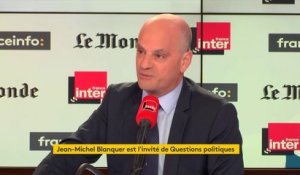 Jean-Michel Blanquer : "Nous avons peu d'élus locaux pour relayer l'action du gouvernement"