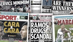 La presse européenne s’enflamme autour du scandale Sergio Ramos, l’Espagne s’impatiente avant le choc Atlético-Barça