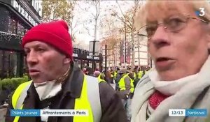 "Gilets jaunes" : des affrontements à Paris