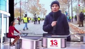 Champs-Élysées : les "gilets jaunes" n'ont pas l'intention de partir