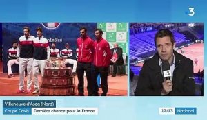 Coupe Davis : dernière chance pour la France